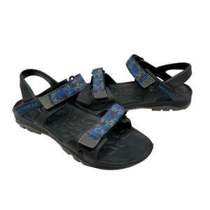 Merrell Youth Hydro Drift Black & Blue Camo Outdoor Sports Water Sandals